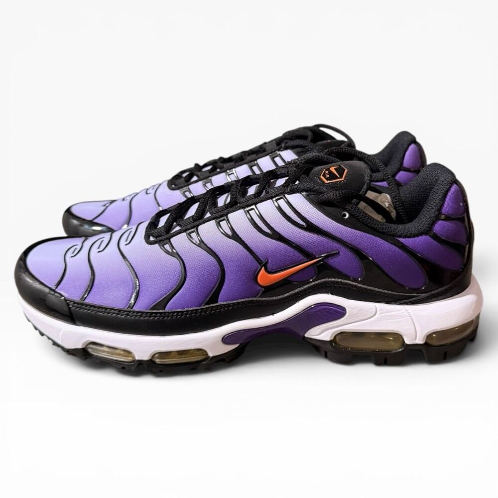 Nike Air Max Plus G Golf Voltage Purple Black Total Orange size 10.5 FZ4150-500